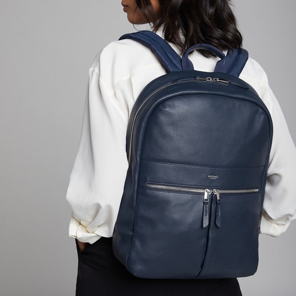 Knomo Beaux/Beauchamp Leather Laptop Backpack